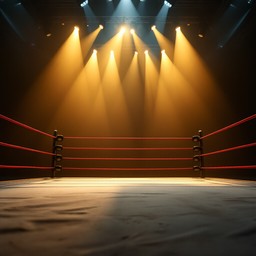 Free Squared Circle Spotlight Image - Ring, Canvas, Ropes | Download at ...