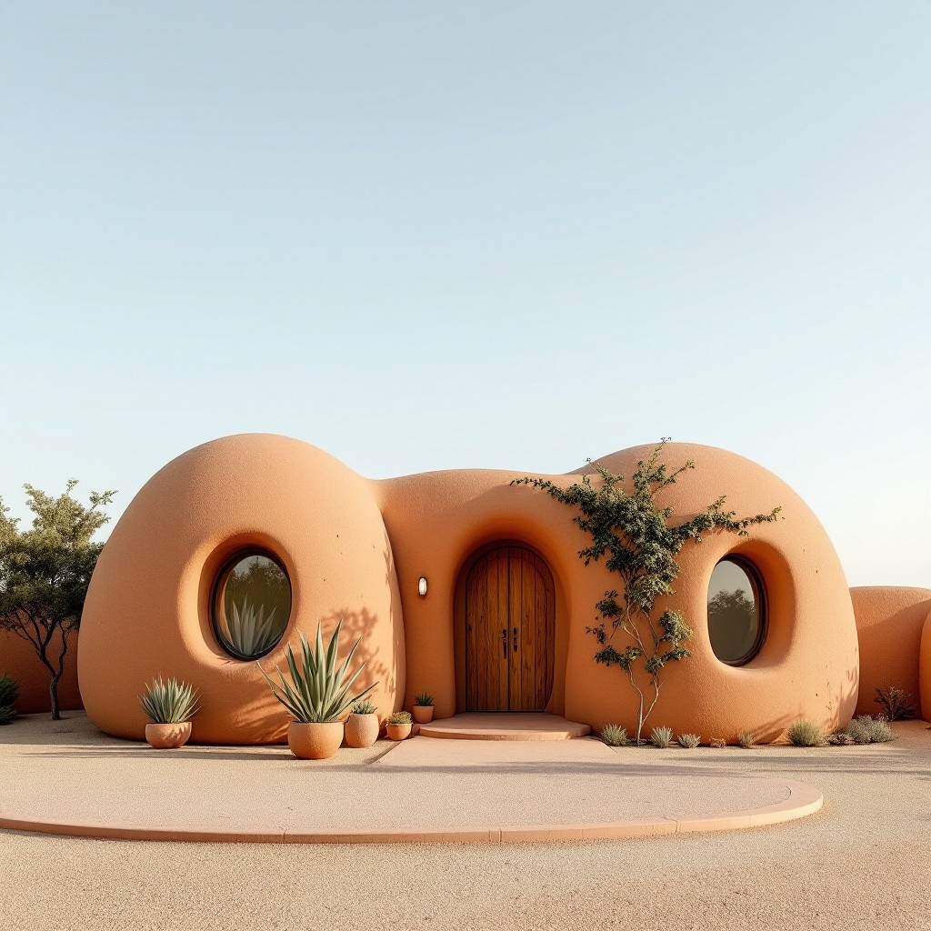 Free Desert Dome Home Image - Dome, Terracotta, Sustainable | Download ...