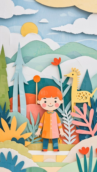 Free Papercraft Adventure Path Image - Papercraft, Collage, Whimsical ...