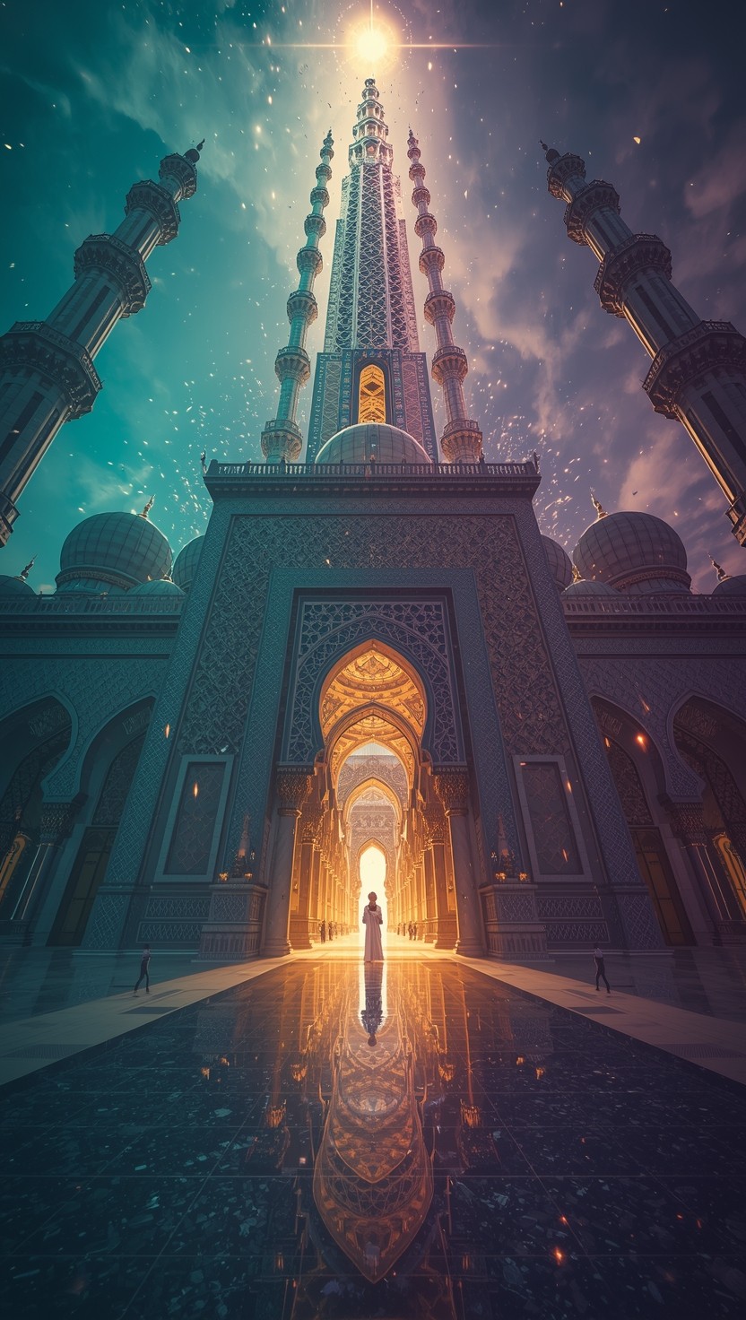 Free Cosmic Mosque Vision Photo - Mosque, Cosmic, Mystical | Download ...