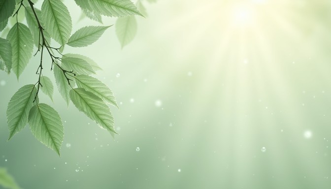 Download Leaves in Flight Image - Green, Leaves, Floating | StockCake