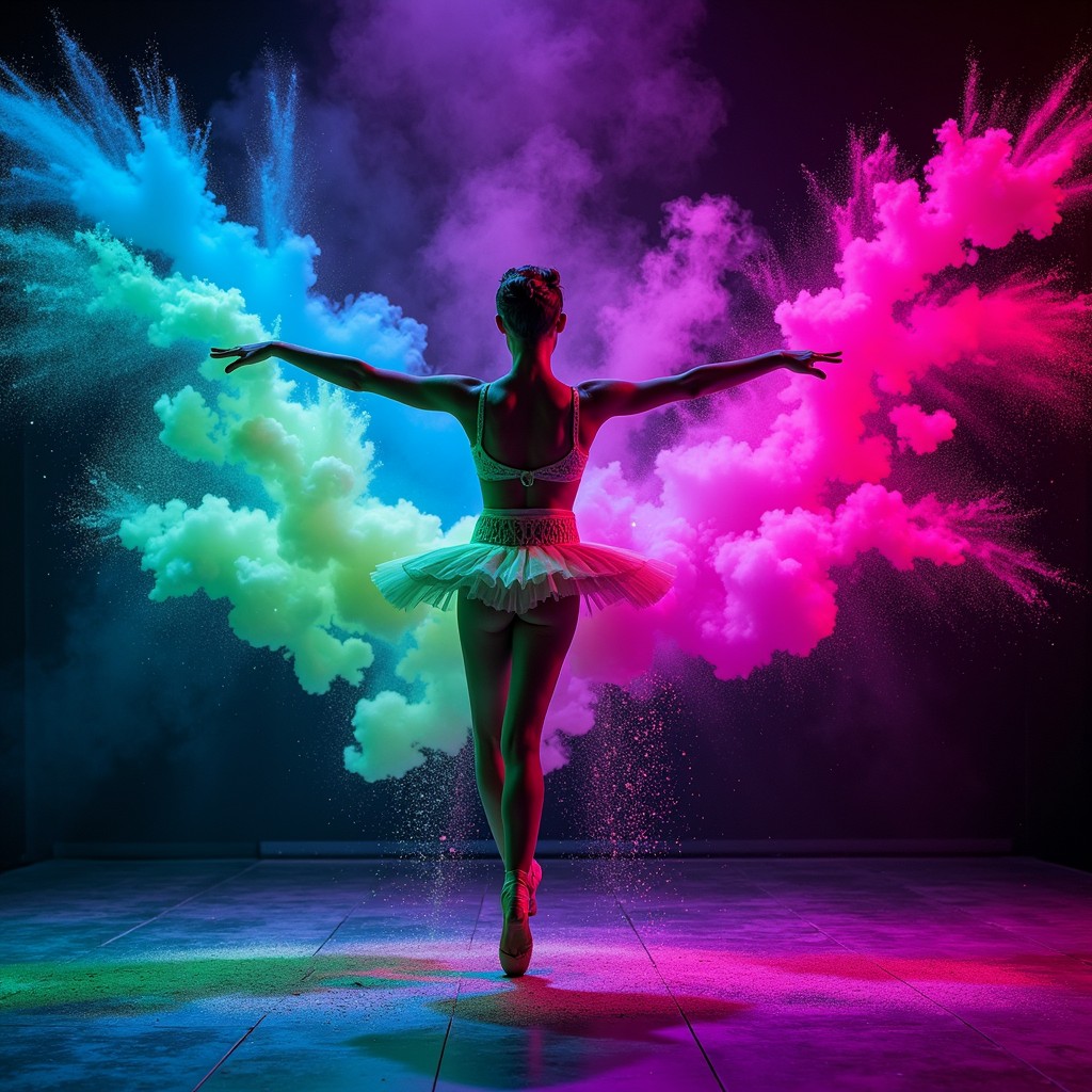Free Colorful Dance Explosion Image - Ballet, Dance, Powder | Download ...