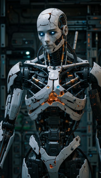 Free Broken Android Portrait Image - Android, Robot, Cyborg | Download ...