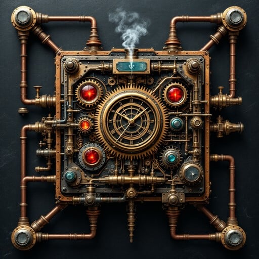 Free Steampunk Time Machine Image | Download at StockCake