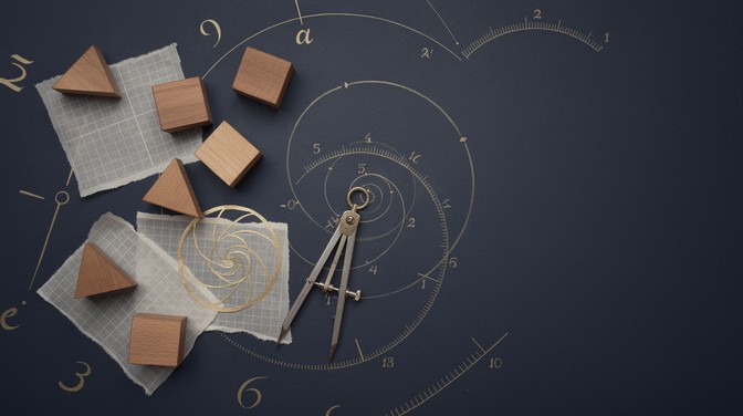 Free Geometry Meets Art Image - Geometry, Mathematics, Fibonacci ...