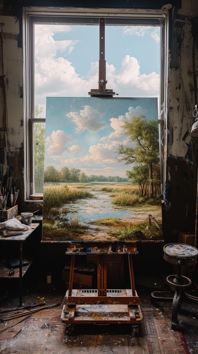 Free Artistic Studio View Image - Art, Painting, Studio | Download at ...