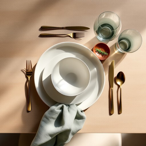 Free Minimalist Table Setting Image - Tableware, Minimalist, Plates ...