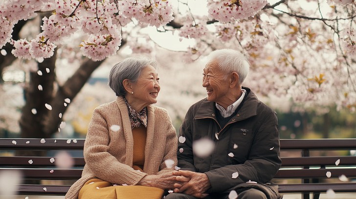Free Elderly couple smiling Image | Download at StockCake