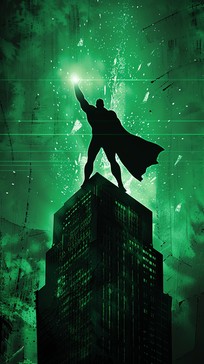 Heroic Background Frame Free Heroic Silhouette Rising Image - Hero, Silhouette, Aurora ...
