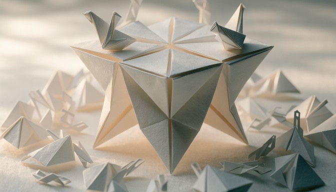 Free Origami Table Construction Image - Origami, Paper, Folding ...