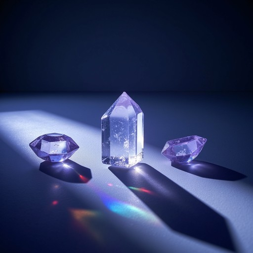Quartz Falling Free Falling Quartz Prisms Image - Quartz, Crystals, Falling | Download ...