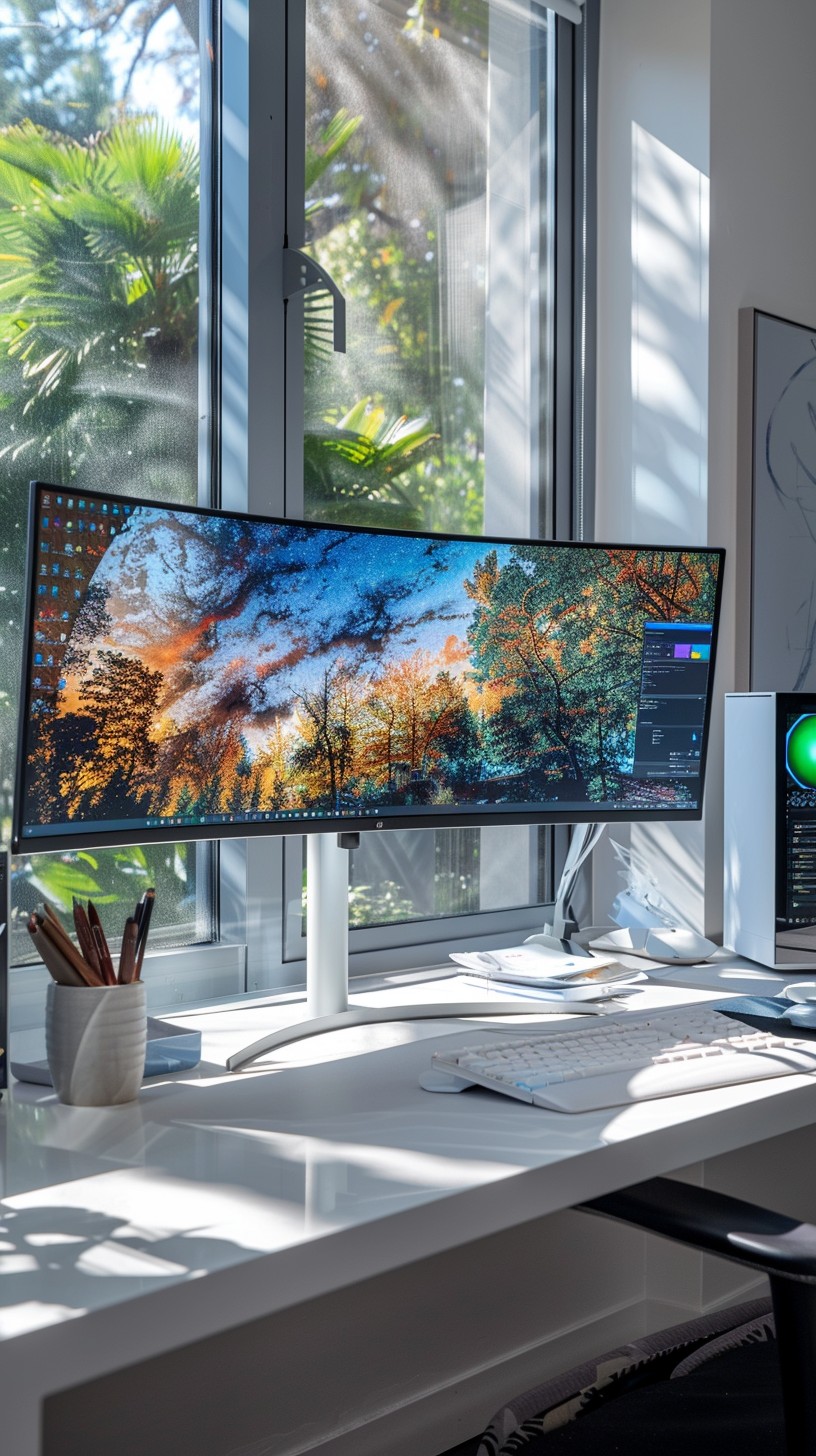 Free Modern Workspace Setup Image - Workspace, Modern, Monitor ...