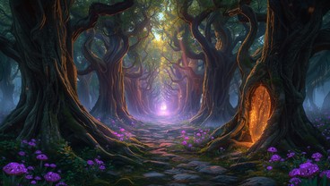 Free Enchanted Forest Pathway Image - Forest, Enchanted, Magical ...