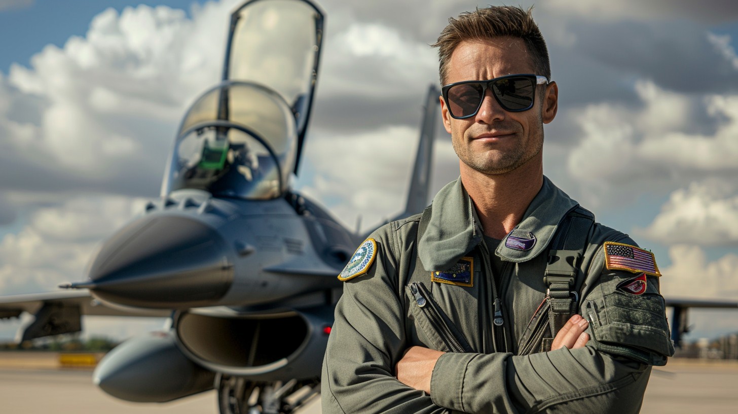 Pilot 1 Free Pilot with Jet Image - Pilot, Jet, Military | Download at StockCake