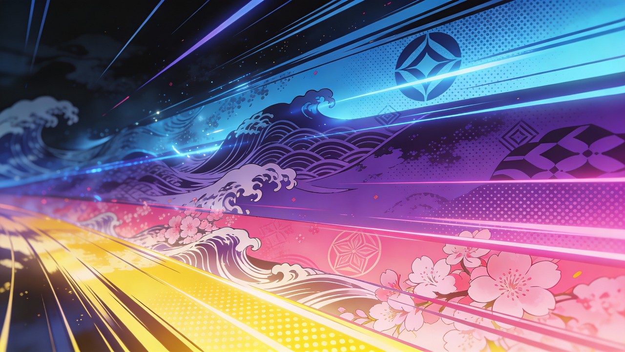 Free Anime Speed Energy Image - Anime, Abstract, Digital | Download at ...