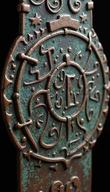 Free Weathered Norse Inscription Image - Viking, Runes, Bronze ...