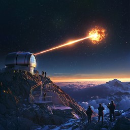 Visual Meteor Observation Free Meteor shower observation Image - Astronomy, Observatory, Meteor ...