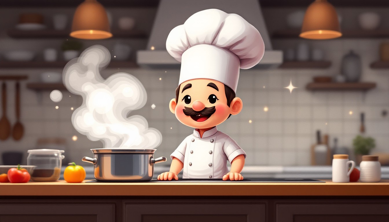 Free Cheerful Pixel Chef Image - Pixelart, Chef, Cooking | Download at ...