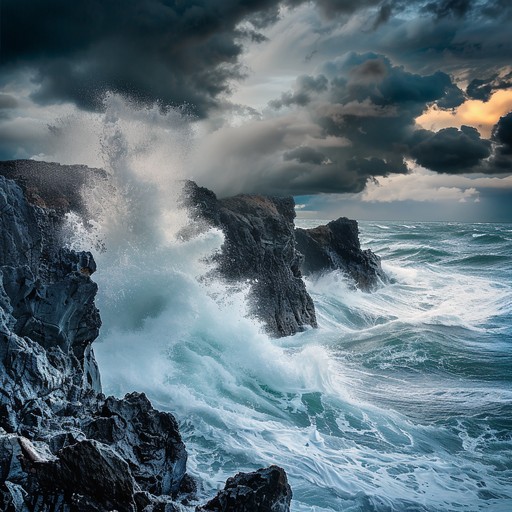Free Stormy Ocean Clash Image - Storm, Ocean, Waves | Download at StockCake