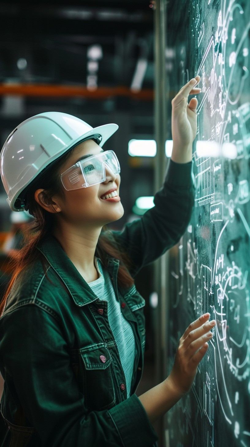 Free Engineer Analyzing Data Image - Engineer, Woman, Technology ...