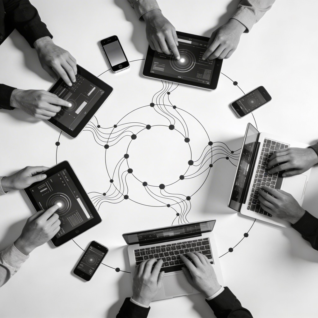 Free Connected Technology Ecosystem Image - Technology, Devices ...