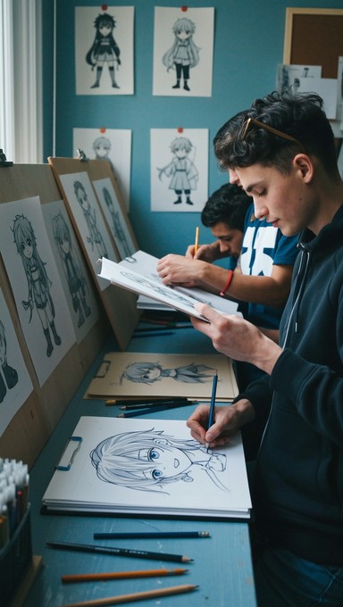 Free Digital Anime Creator Image | Download at StockCake