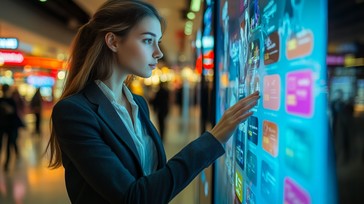 Free Interactive digital interface Image - Technology, Interactive ...