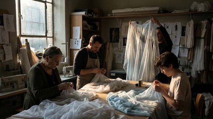 Behind Handwork Free Crafting Ethereal Costumes Image - Costumes, Artisans ...