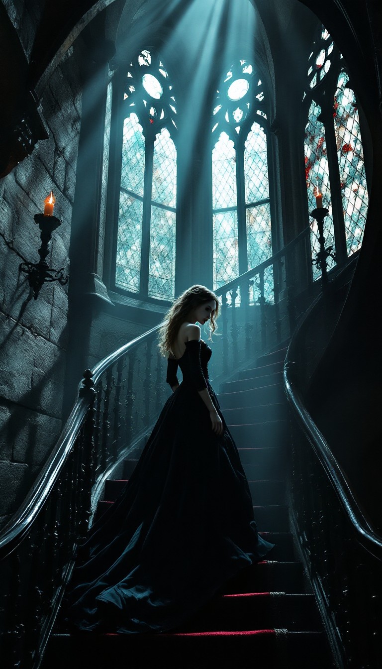 Free Midnight Gothic Ascent Image - Gothic, Victorian, Woman | Download ...