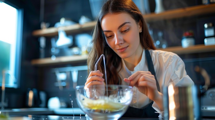 Culinary Task Free Focused Culinary Effort Image - Cooking, Woman, Kitchen | Download ...