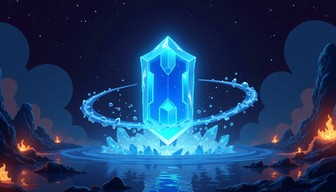 Free Magical Pixel Shield Image - Shield, Crystal, Blue | Download at ...