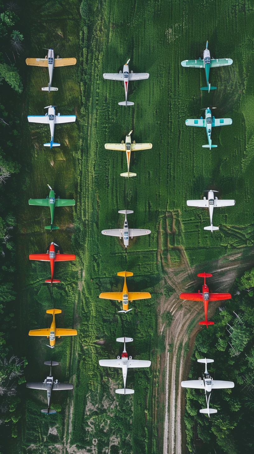 Free Aircraft Array Alignment Image - Aircraft, Aerial, Alignment ...