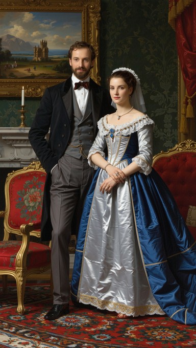 Stately Portrait Free Elegant Historical Portrait Image - Portrait, Classical, Formal ...