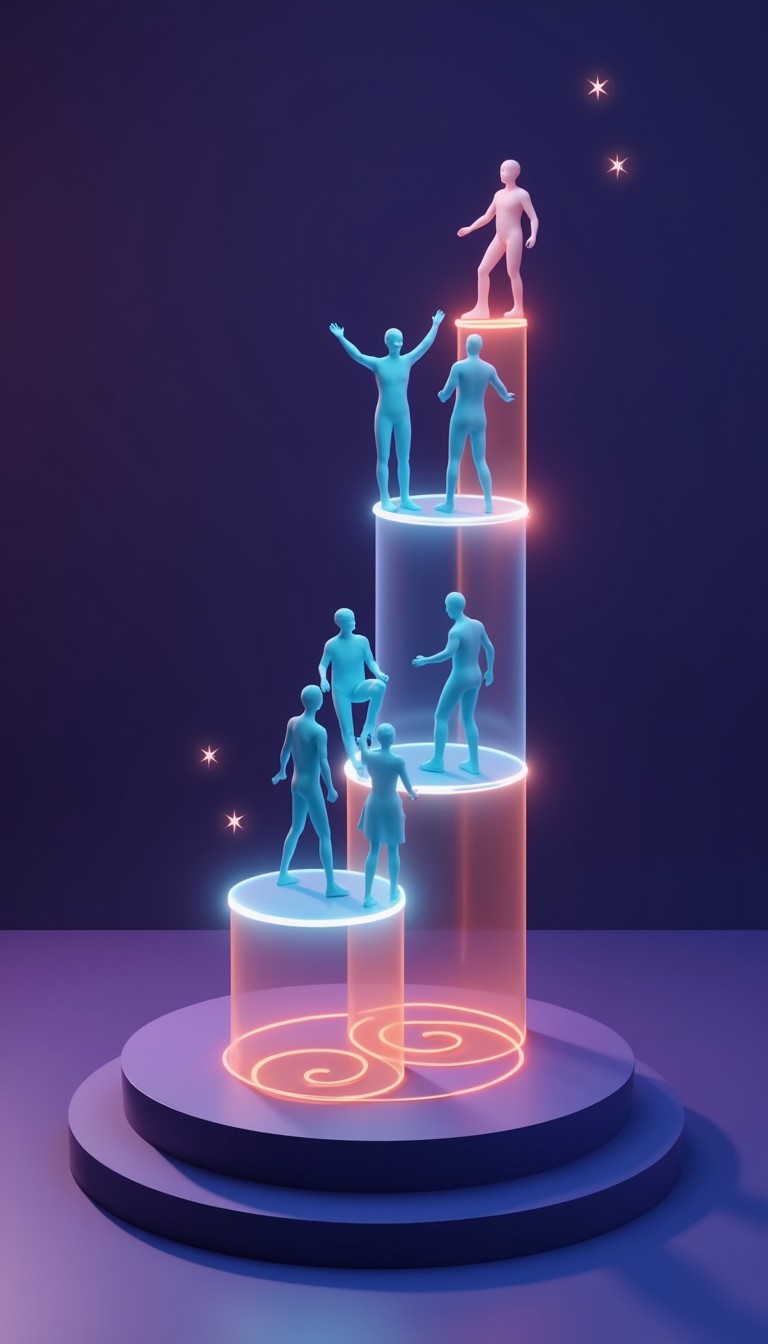 Free Rising Together Higher Image - Teamwork, Ascending, Collaboration ...