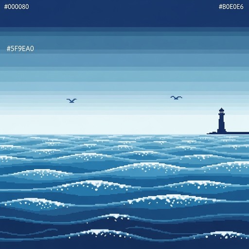 Free Pixelated Coastal Lighthouse Image - Lighthouse, Pixelart, Coastal ...