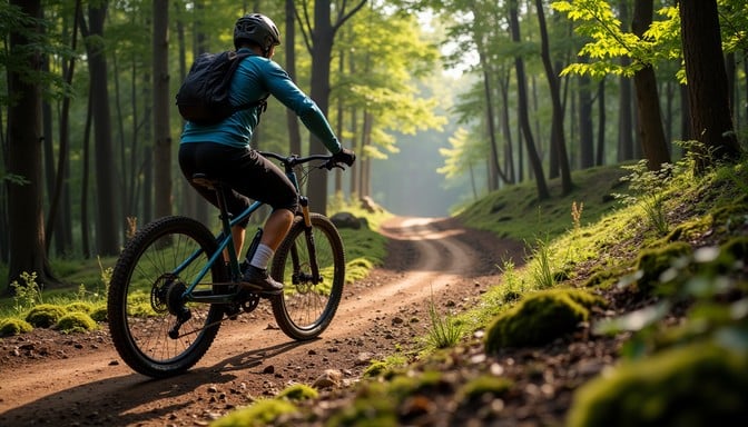 Free Forest Trail Rider Image | Download at StockCake