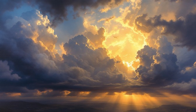 Free Dramatic Storm Light Image | Download at StockCake