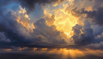 Free Majestic Storm Light Image - Storm, Clouds, Sunset | Download at ...