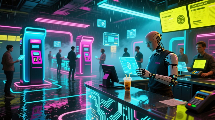 Free Future Service Interface Image - Holographic, Cyberpunk ...