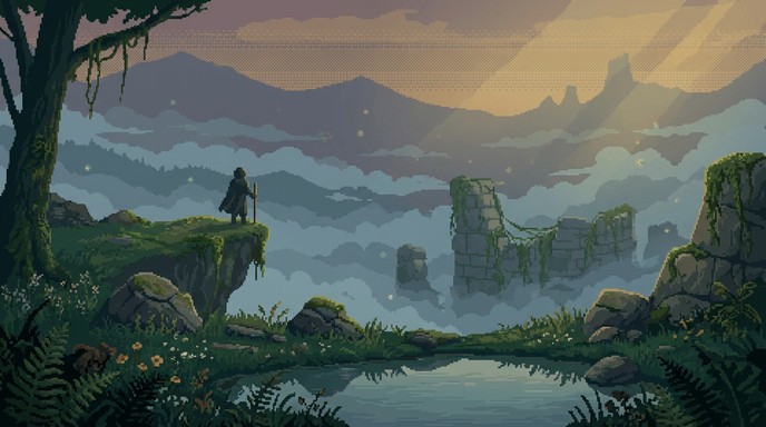 Free Pixel Art Adventure Image - Pixel, Adventure, Wanderer | Download ...