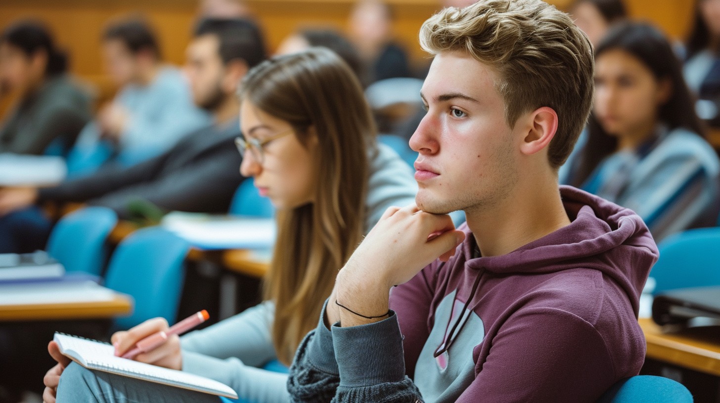 Free Focused Lecture Attendee Image - Student, Lecture, University ...