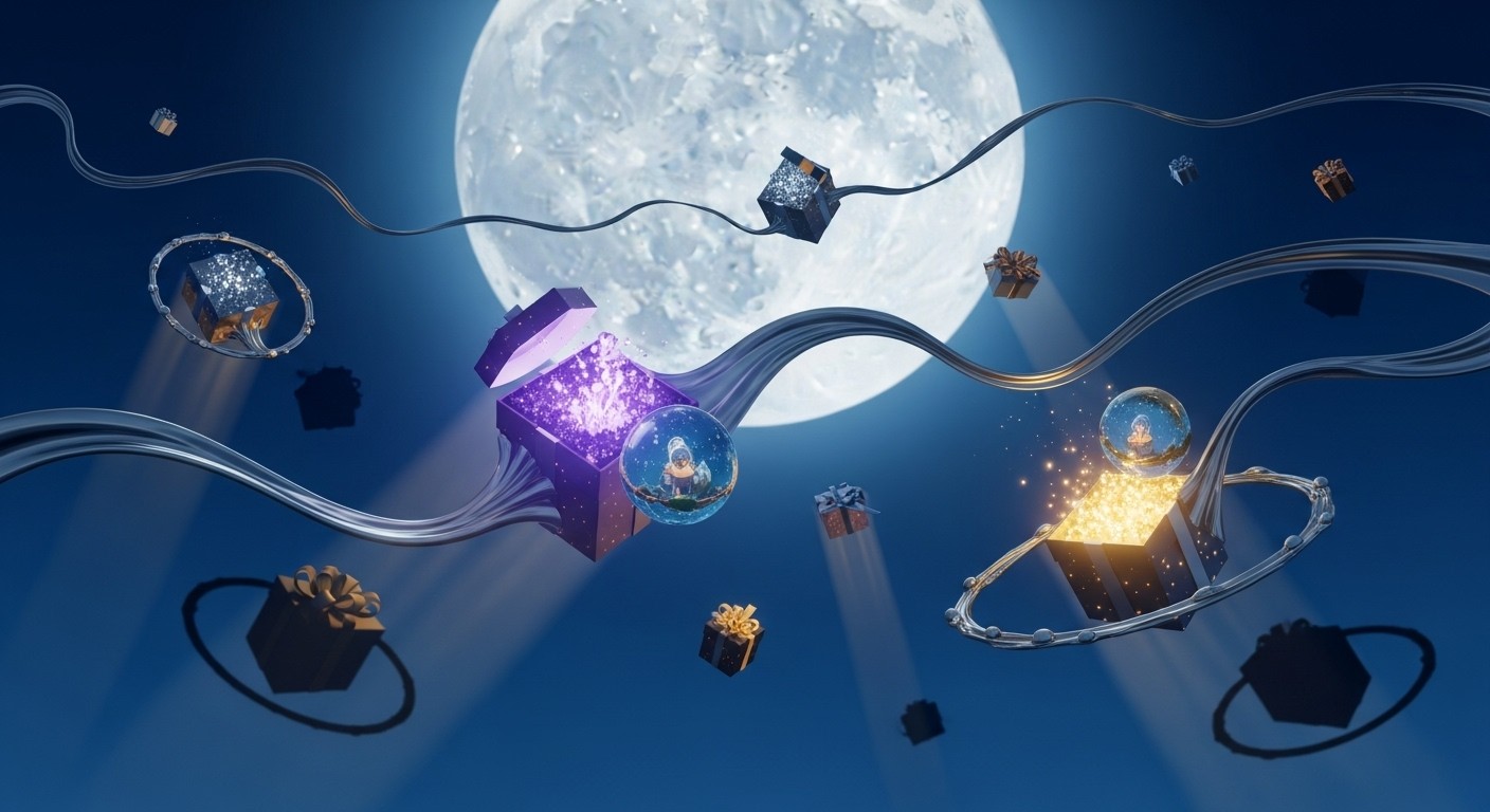 Free Moonlit Gift Magic Photo - Fantasy, Surreal, Moon | Download at ...