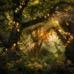 Free Enchanted Forest Lights Image - Forest, Lights, Magical | Download ...