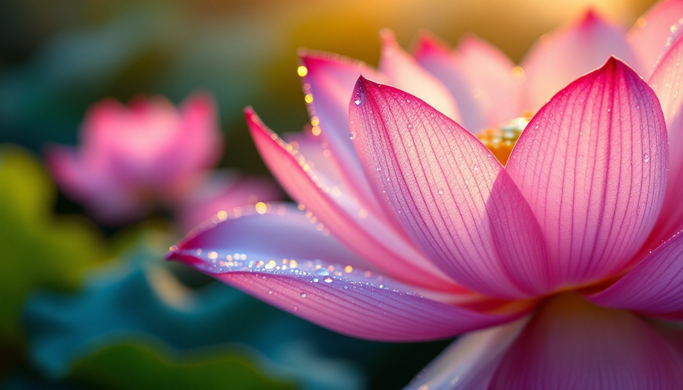 free-dewy-lotus-dawn-photo-lotus-dewdrops-macro-download-at-stockcake