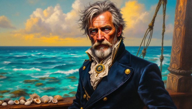 Captain Portrait Free Captain's Maritime Portrait Image - Captain, Sailor, Portrait ...
