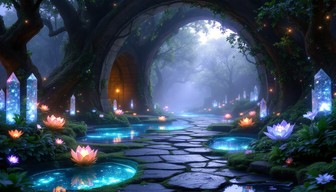 Free Enchanted Forest Path Image - Forest, Pathway, Magical | Download ...