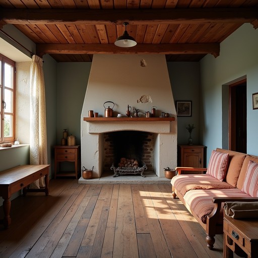 Free Rustic Cottage Interior Image - Rustic, Cottage, Fireplace ...