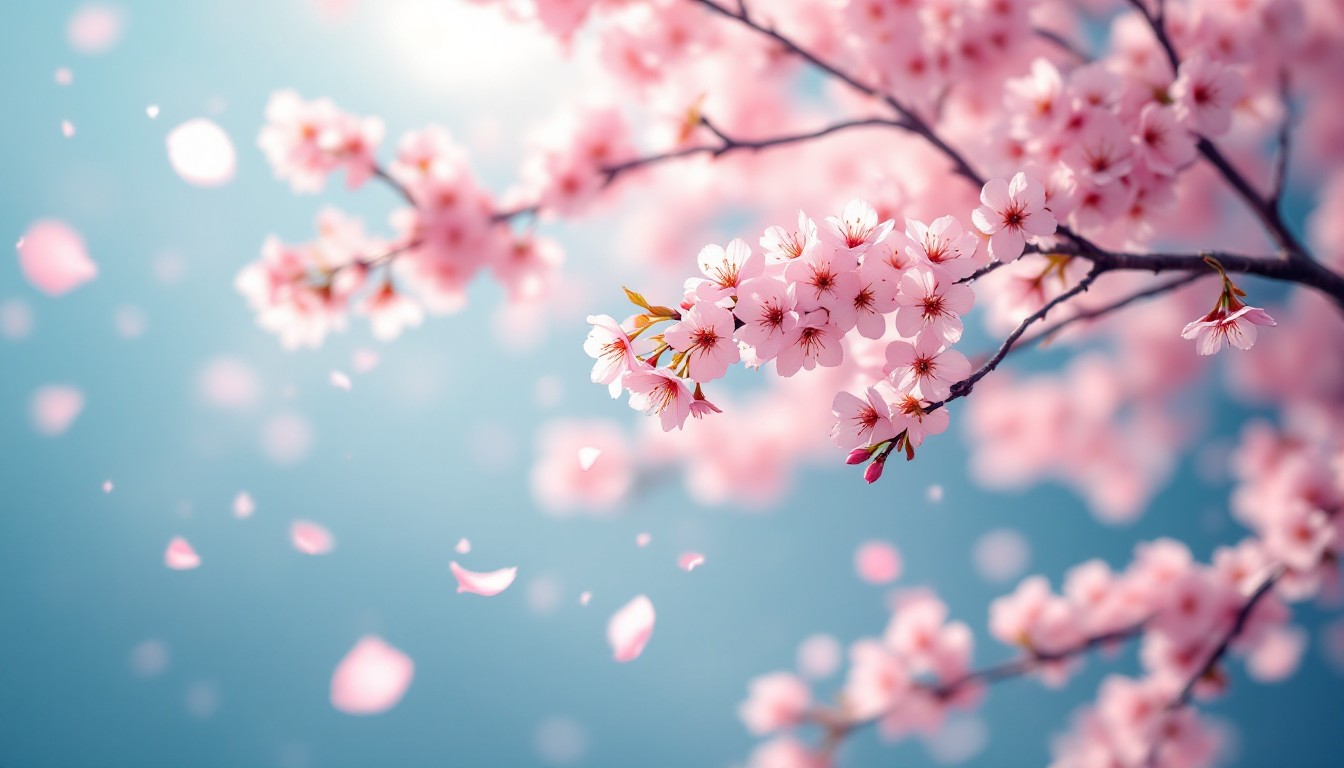 Spring Dawn Color Free Pink Spring Dawn Image - Cherry, Blossom, Spring | Download at ...