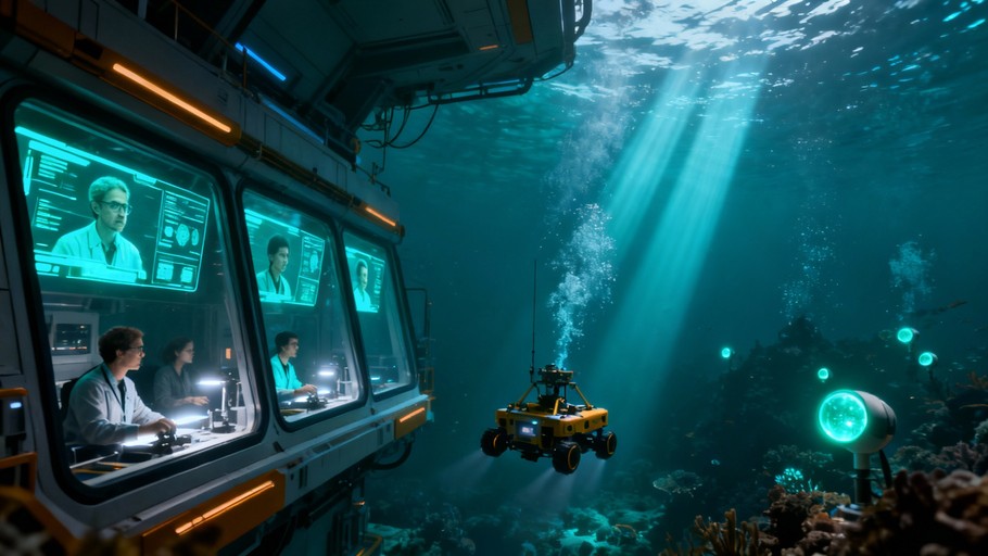 Free Deep Ocean Research Photo - Underwater, Ocean, Research | Download ...