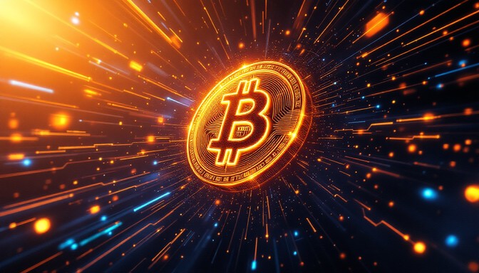 Free Digital Gold Bursting Image - Bitcoin, Cryptocurrency, Blockchain ...